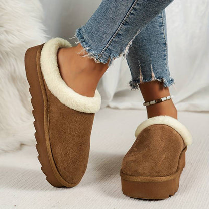 Elegant Women's Wool Slippers Luxury Quality