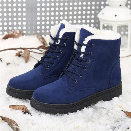 Women's Ankle Boots Lacing Soft Lining