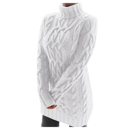 Knit Turtleneck Sweater Soft and Warm