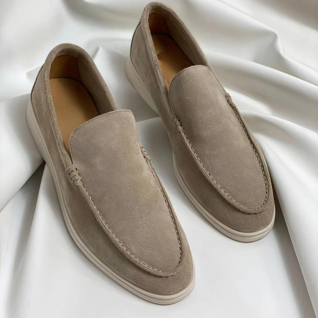 Comfortable Men's Suede Loafers