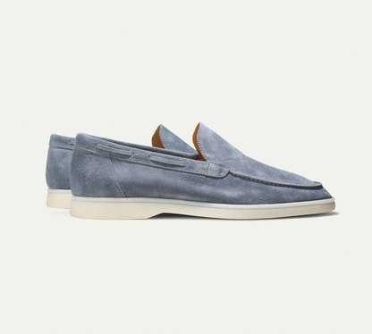 Men's Leather Loafer Shoes Suede Slippers