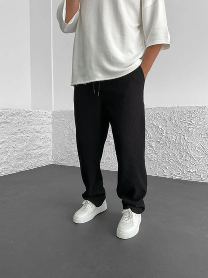 Comfortable Men's Relaxed Fit Trousers