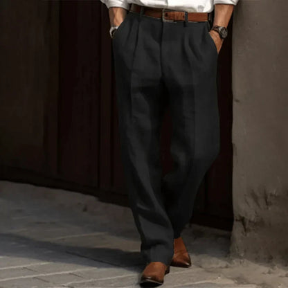Comfortable Linen Trousers for Men, Lightweight