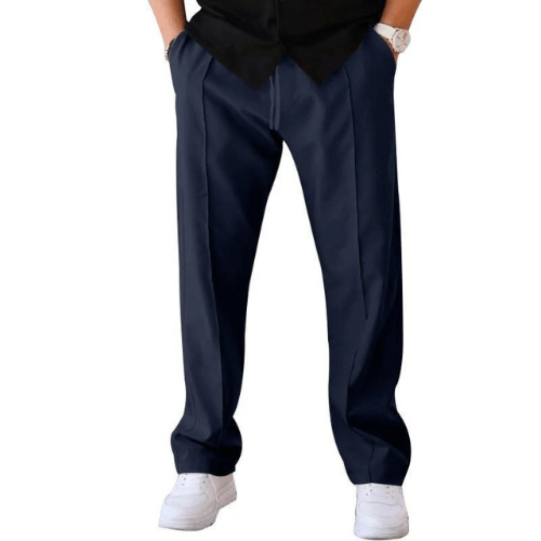 Comfortable Men's Summer Straight Leg Trousers