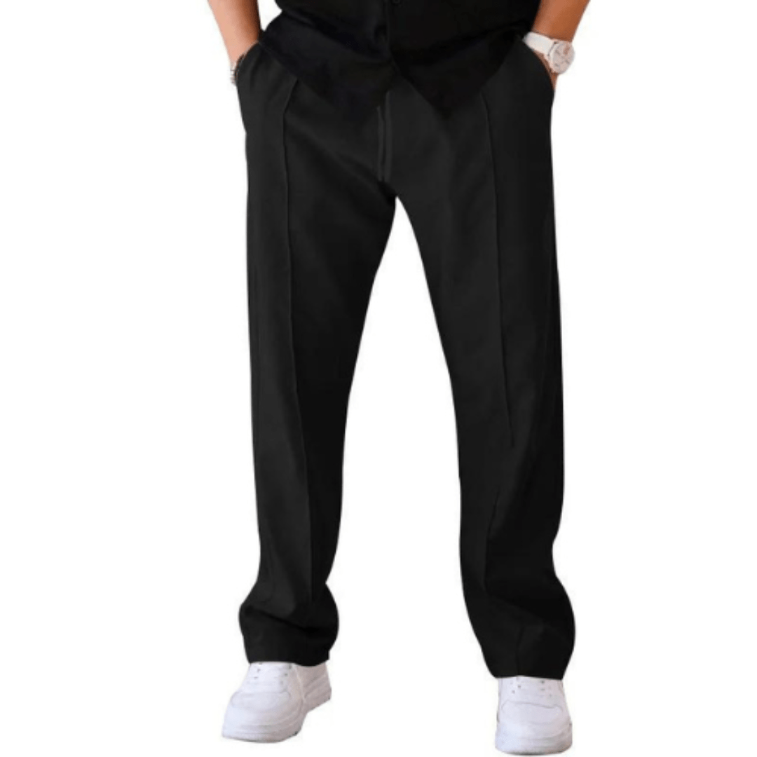 Bequeme Herrenhose Sommer Gerade Bein - IdealeKleiden