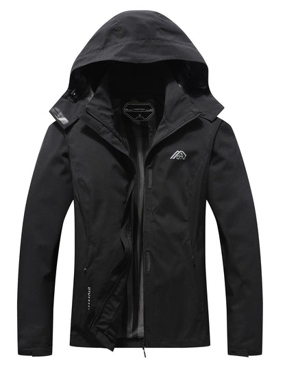Waterproof Outdoor Jacket Hood Fall Spring