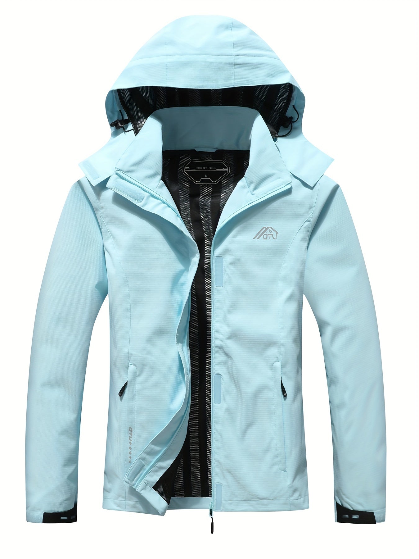 Waterproof Outdoor Jacket Hood Fall Spring