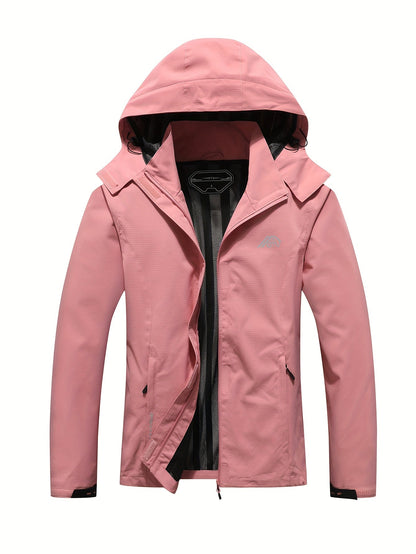 Waterproof Outdoor Jacket Hood Fall Spring
