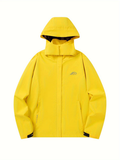 Waterproof Outdoor Jacket Hood Fall Spring