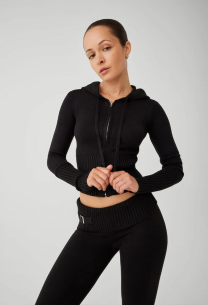 Strick Zweiteiler Damen Loungewear Set