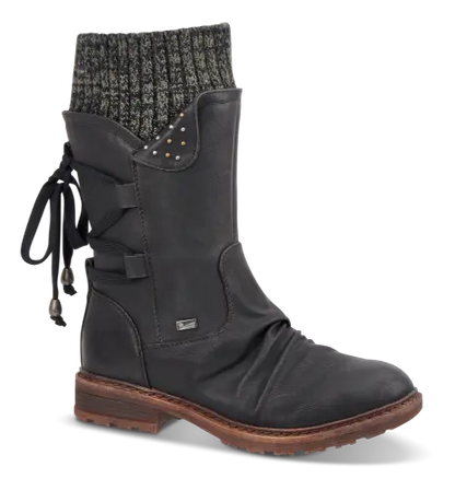 Women's Winter Boots Low Heel Warm & Comfortable