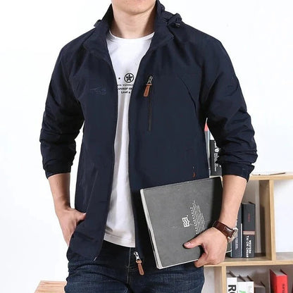 Men's Outdoor Jacket Waterproof Military Style
