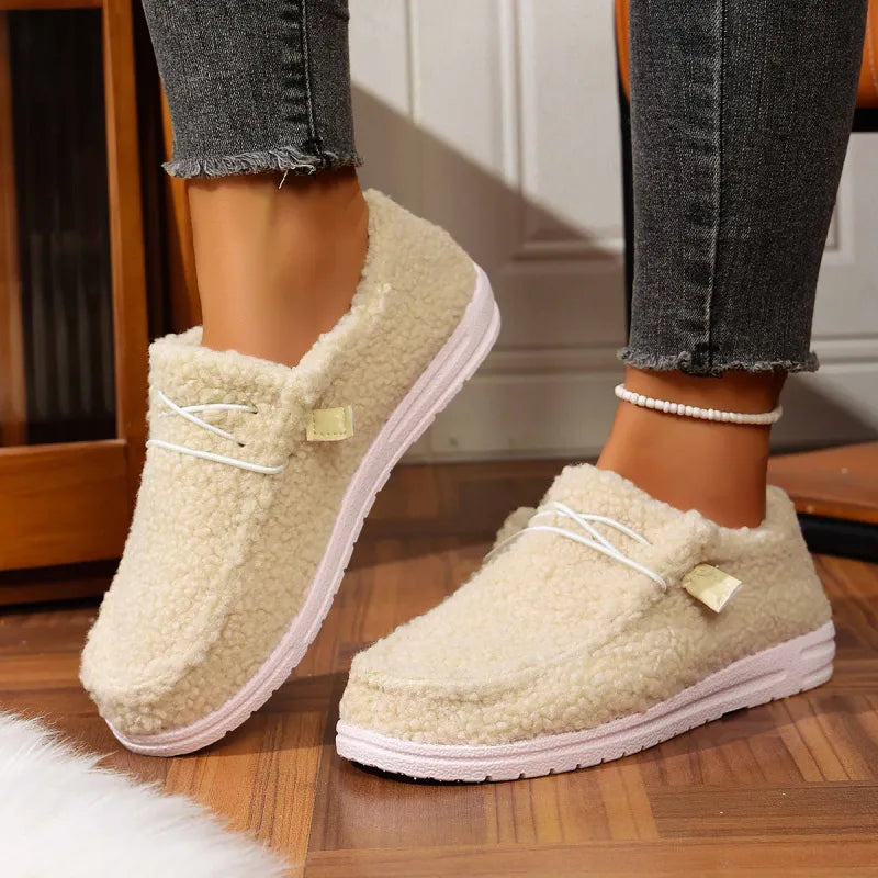 Cozy Teddy Bear Slippers Warm