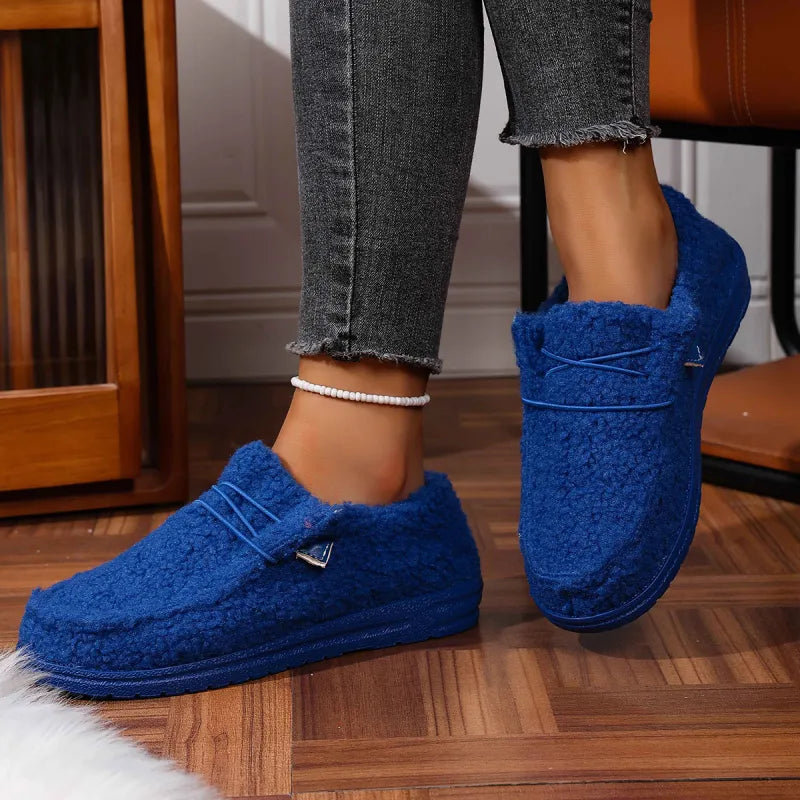 Cozy Teddy Bear Slippers Warm