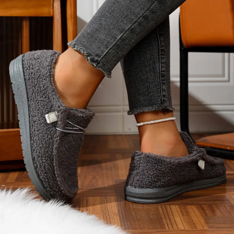Cozy Teddy Bear Slippers Warm