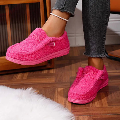 Cozy Teddy Bear Slippers Warm