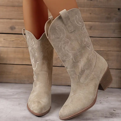 Elegant Women's Western Chic Boots