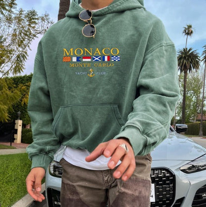 Stylish Men's Hoodie Luxury Design Cotton