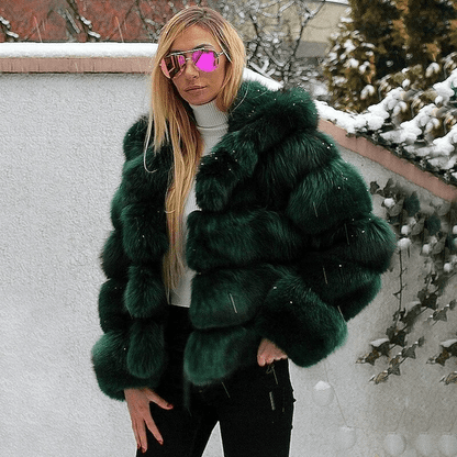 Women's Oversized Hooded Soft Teddy Jacket