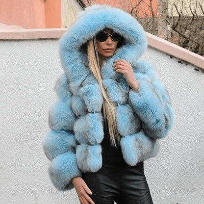 Women's Oversized Hooded Soft Teddy Jacket