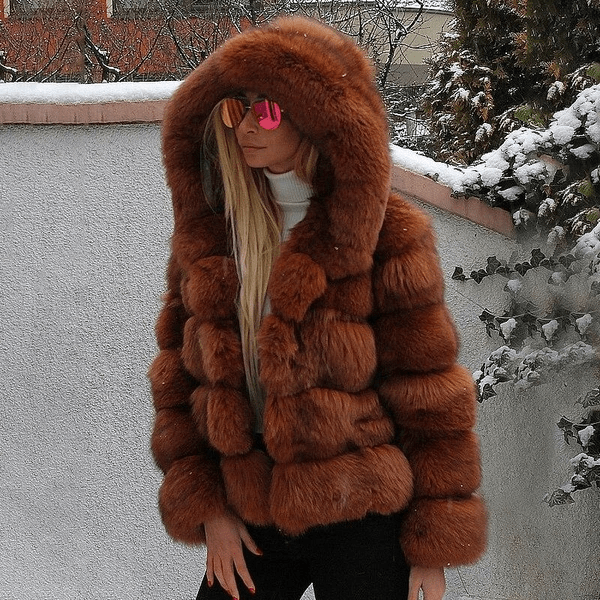 Women's Oversized Hooded Soft Teddy Jacket