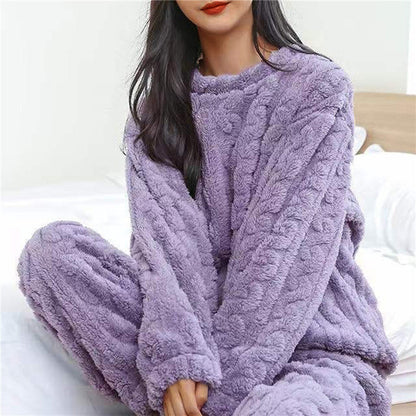 Women's Sweater Suit Warm Comfortable Long-sleeved