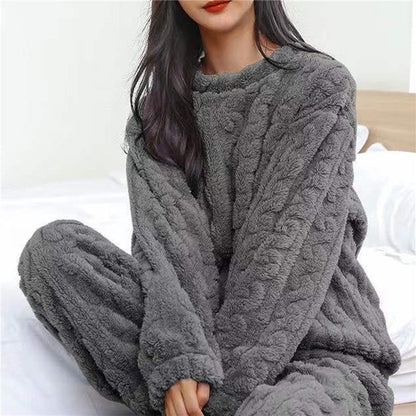 Women's Sweater Suit Warm Comfortable Long-sleeved