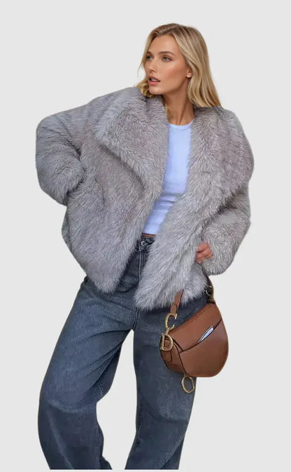Soft Faux Fur Coat Winter Coat