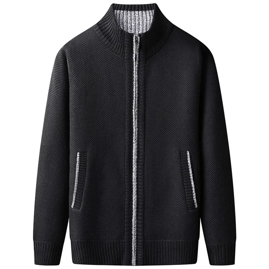 Men's Fleece Vest Zipper Warm