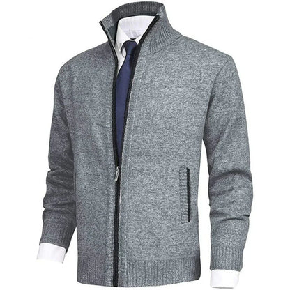 Men's Fleece Vest Zipper Warm