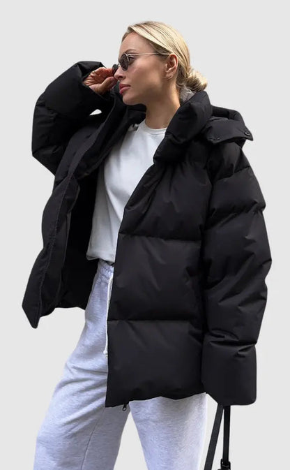 Stylish Warm Puffer Jacket Modern Design