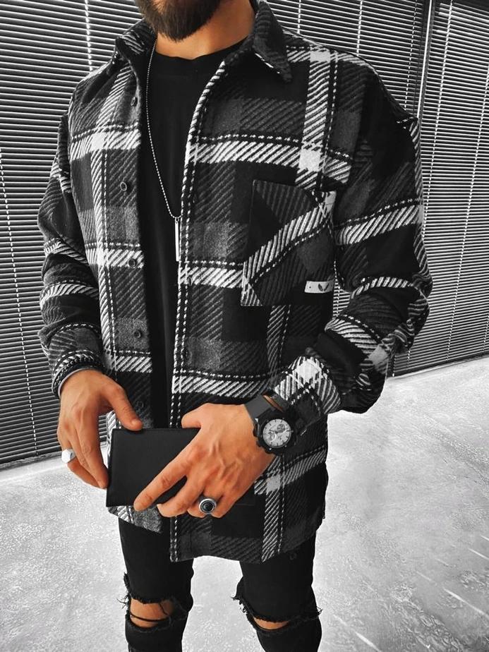 Warm Fleece Jacket Black Finn Men