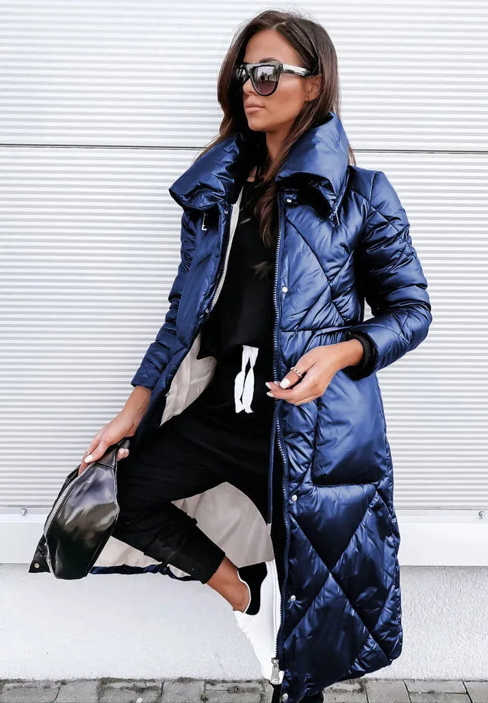 Warm gesteppter Parka Damen Herren Winterjacke - IdealeKleiden