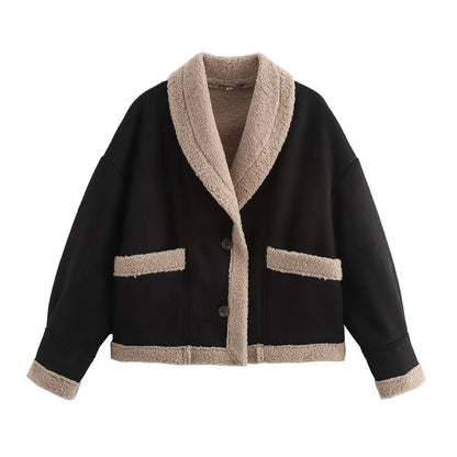 Women's Winter Coat Lapel Collar