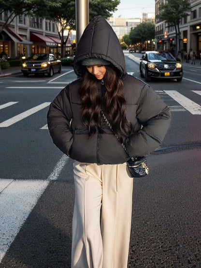 Women's Slim Fit Modern Puffer Down Jacket