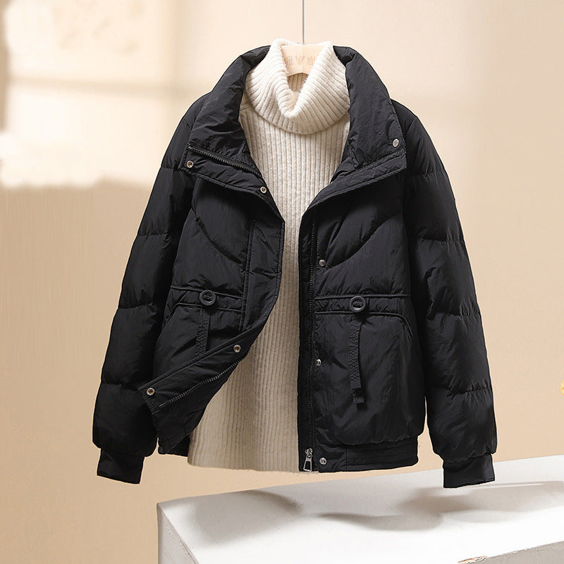 Warm winter dress Puffer jacket Quilted design