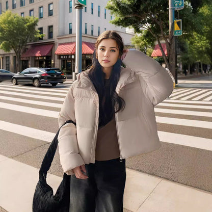 Women's Slim Fit Modern Puffer Down Jacket