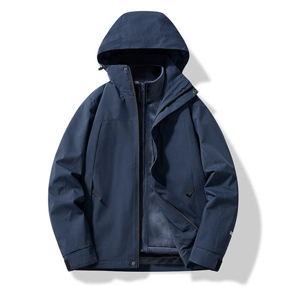Waterproof Women's Jacket With Removable Hood