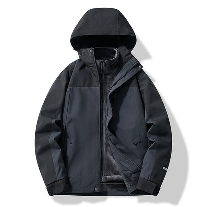 Waterproof Women's Jacket With Removable Hood