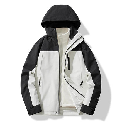 Waterproof Women's Jacket With Removable Hood