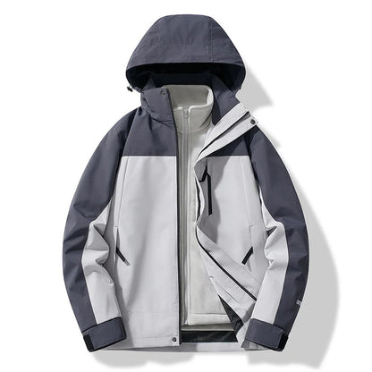 Waterproof Women's Jacket With Removable Hood