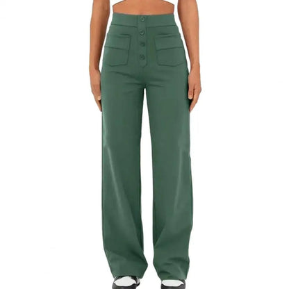 Elegant Women's High-Waisted Style Trousers