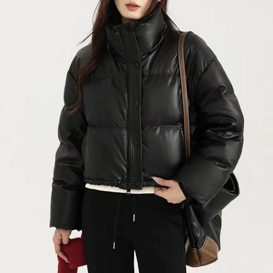 Damen Kurzjacke Warm Isoliert - IdealeKleiden