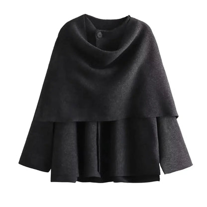 Stylish Women's Jacket Asymmetrical Modern