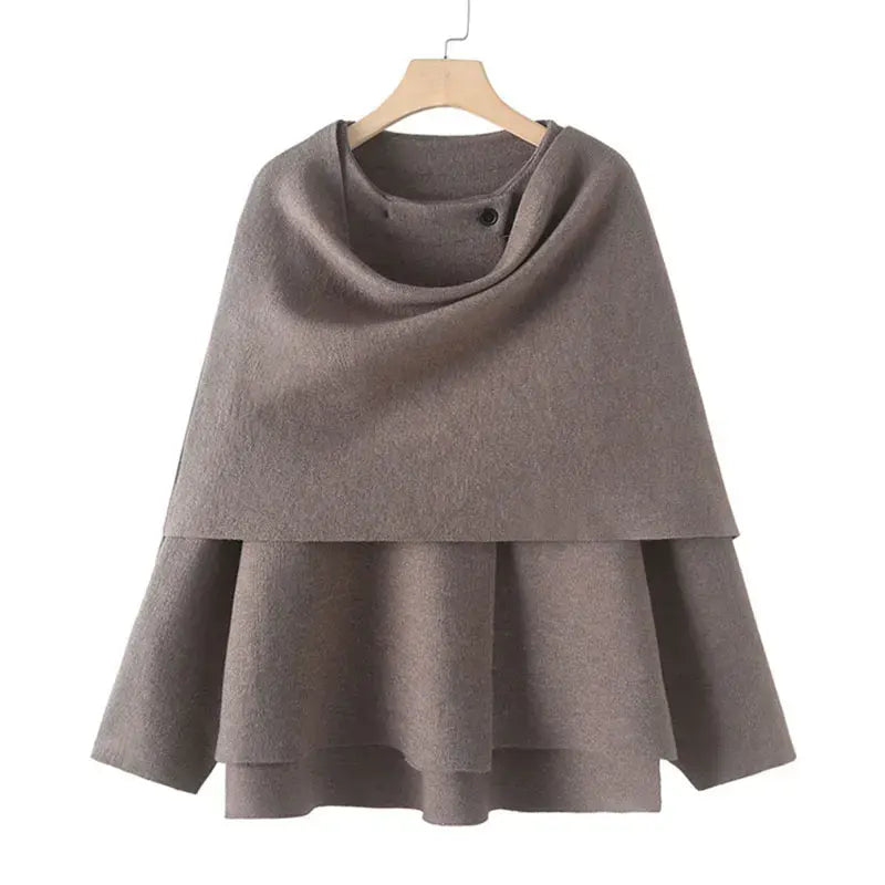 Stylish Women's Jacket Asymmetrical Modern