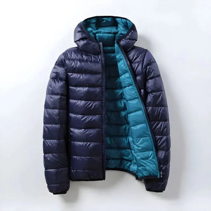 Ultra-thin duck down jacket