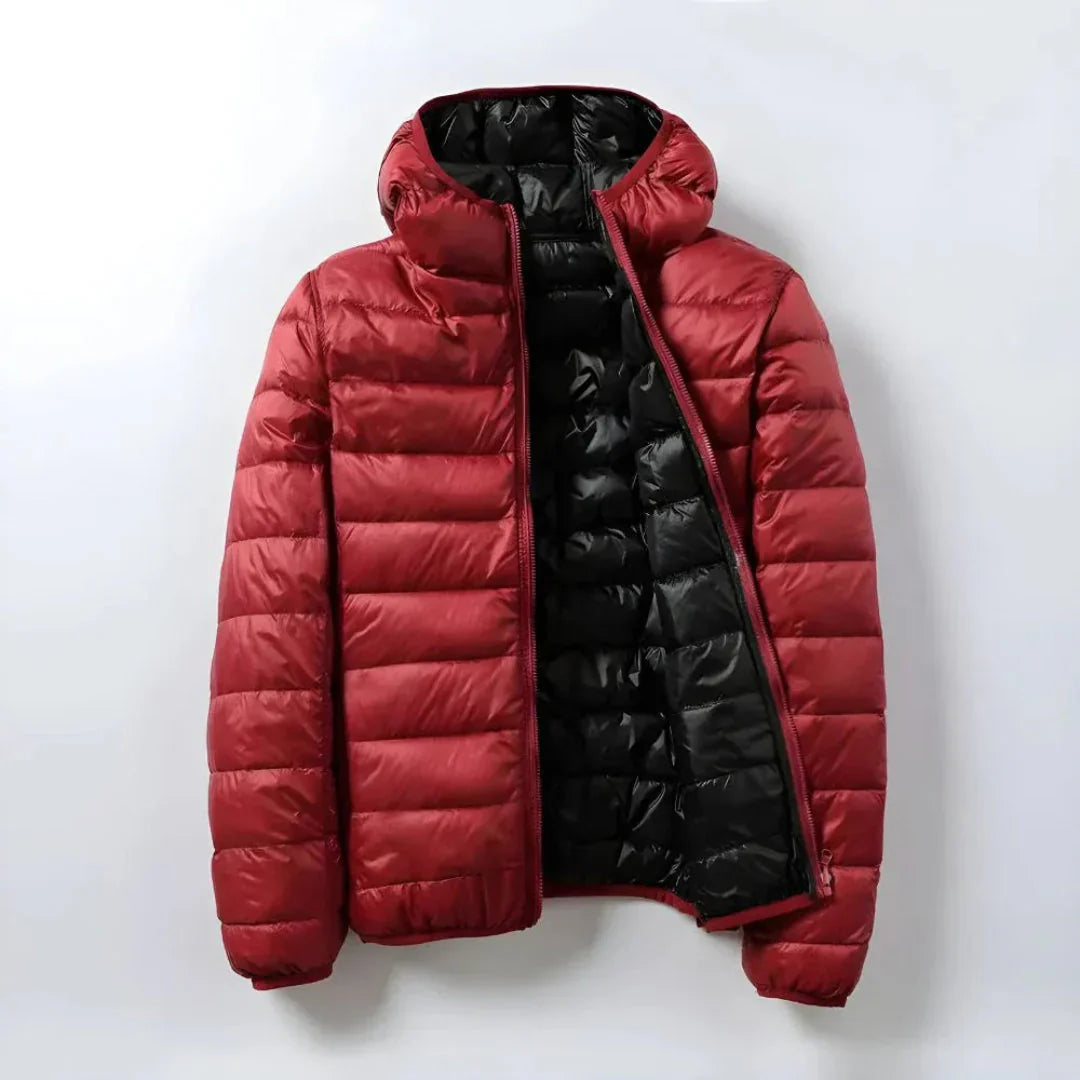 Ultra-thin duck down jacket