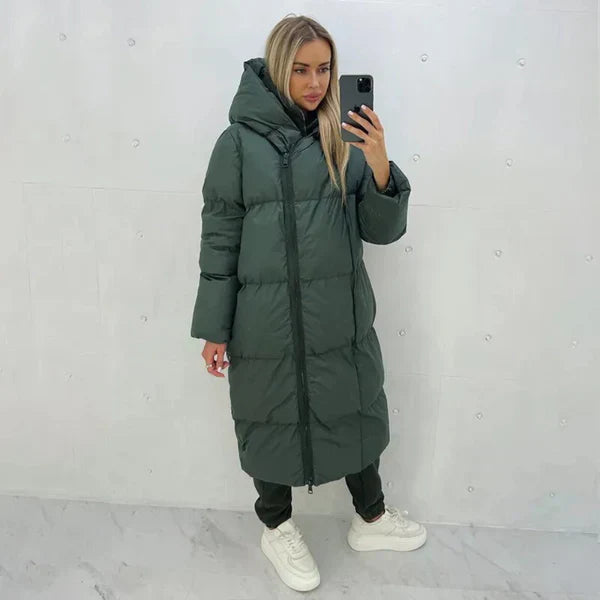 Women's Long Warm Elegant Winter Coat
