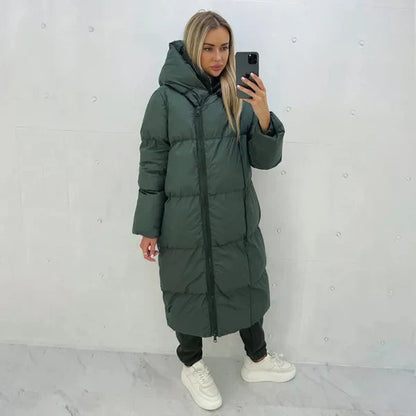 Women's Long Warm Elegant Winter Coat