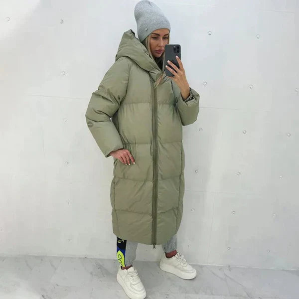 Women's Long Warm Elegant Winter Coat